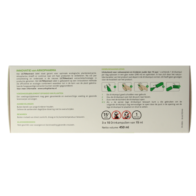 Organic Detox 30-Day Course 30 Ampoules