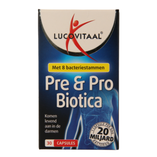 Lucovitaal Lucovitaal Pre & probiotica 30 Cápsulas
