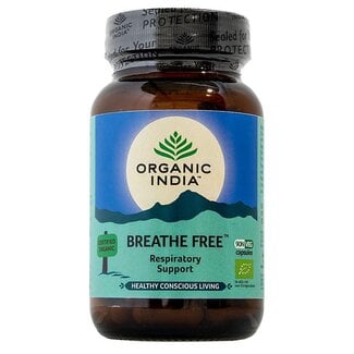 Organic India Breathe free bio 90 Kapsułek