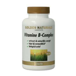 Golden Naturals Vitamin B Komplex 60 Tabletten