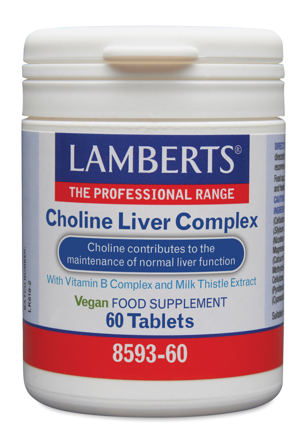 Lamberts Colina Complesso Fegato 60 Compresse | Benessere Epatico
