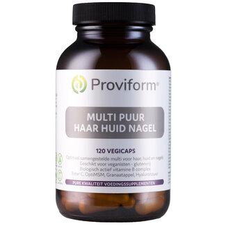 Proviform Multi pure skin hair nail 120 Vegetarian capsules