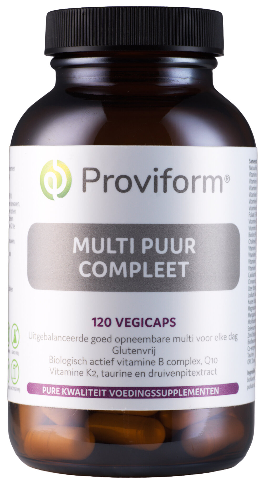 Multi pure complete 120 Vegetarian capsules - VitAdvice BV