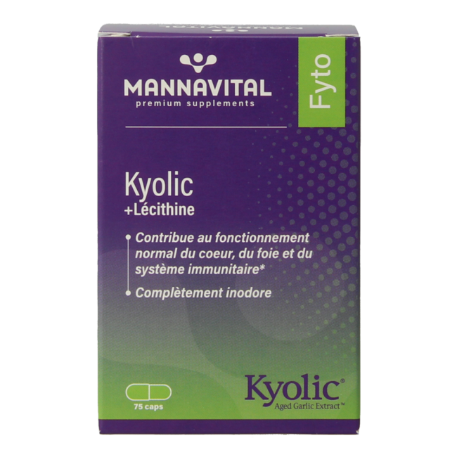 Mannavital Kyolic + Lecithine 75 Kapseln