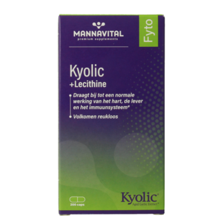 Mannavital Kyolic + Lecitina 200 Capsule