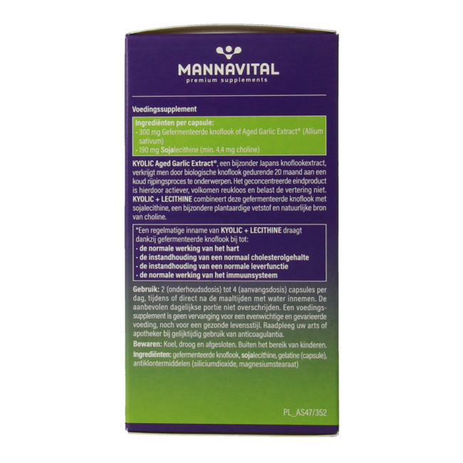 Kyolic + lecithine 200 Capsules