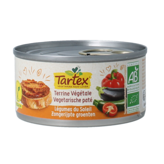 Tartex Pastete aus sonnengereiftem Gemüse, Bio, 125 Gramm