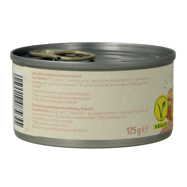 Tartex Organic Natural Pâté 125g