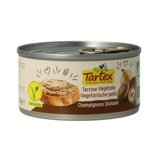 Tartex Paté de champiñones bio 125 gramos