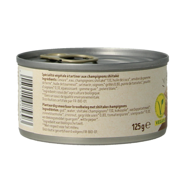 Bio-Pilzpastete 125 Gramm