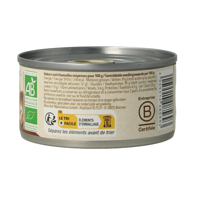 Bio-Pilzpastete 125 Gramm