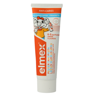 Elmex Pasta de dientes para niños pequeños 0-5 años 75 mililitros