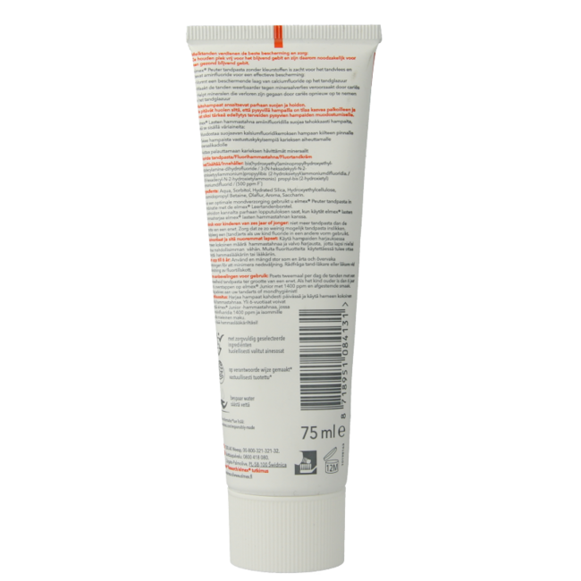 Toddler toothpaste 0-5 years 75 Millilitres