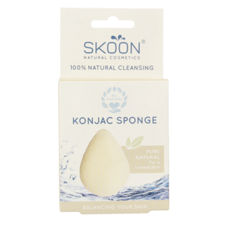 Skoon Pure organic Konjac sponge, 1 piece