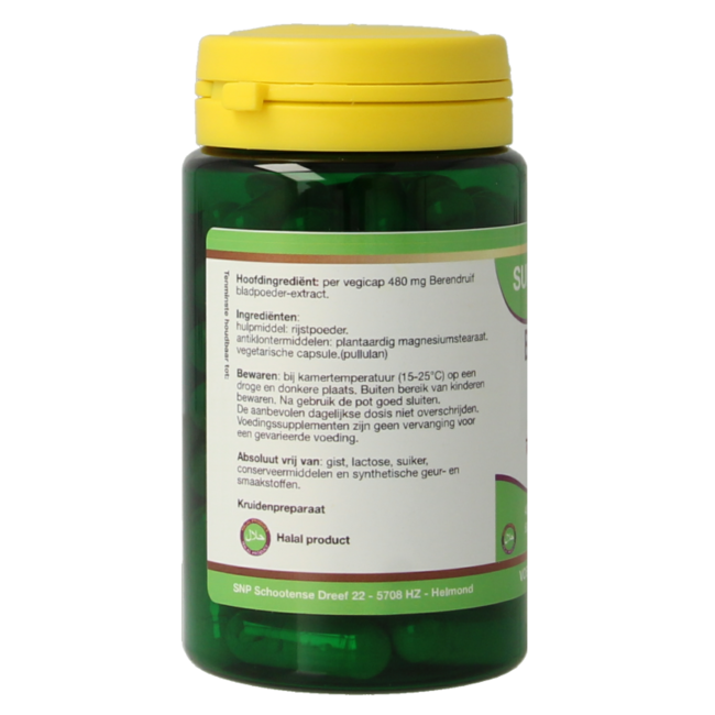 SNP Gayuba 480mg 60 Cápsulas vegetarianas