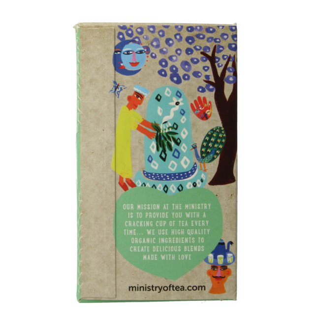 Ministry Of Tea Té moruno de menta ecológico 20 bolsitas