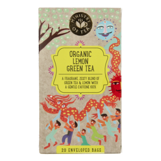Ministry Of Tea Ministry Of Tea Té verde con limón bio 20 bolsitas