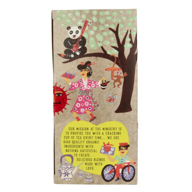 Ministry Of Tea Ekologiczna Zielona Herbata Cytrynowa, 20 Torebek