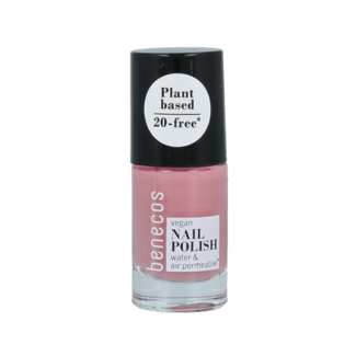 Benecos natural beauty Benecos natural beauty Wegański lakier do paznokci bubble gum 20-free na bazie roślin 5 mililitrów