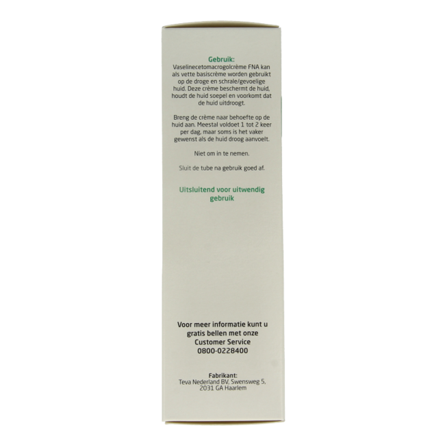 Vaseline Cetomacrogol Cream FNA 100 Gram