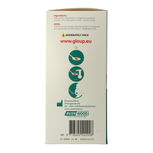 Zero Medikamenten-Schluckgel Himbeere 500 Milliliter