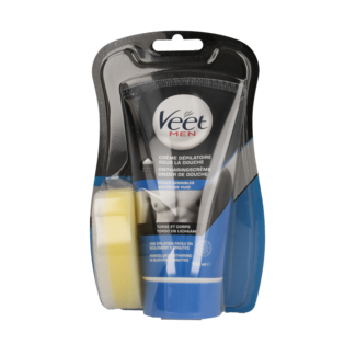Veet Veet Men hair removal cream shower sensitive 150 Millilitres