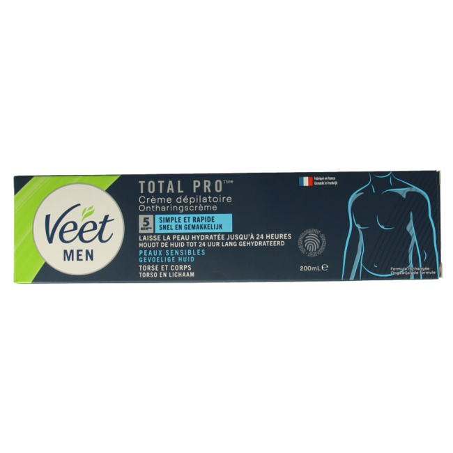 Veet Men hair removal cream sensitive 200 Millilitres