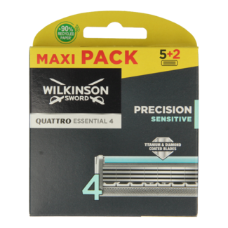 Wilkinson Wilkinson Quattro titanium sensitive blades 5+2 7 pieces