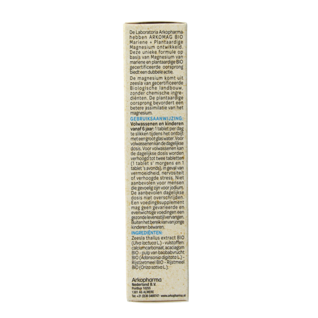 Arkovital Magnesium bio 30 Comprimidos