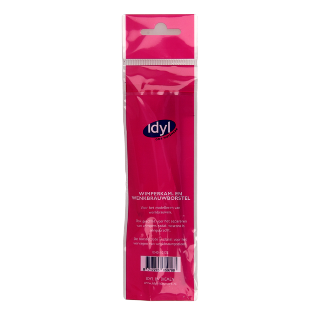 Idyl Wimpernkamm & Augenbrauenbürste 2-in-1, 1 Stück