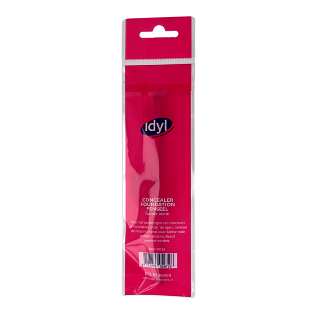 Pinceau correcteur de teint forme ronde 1 pièce