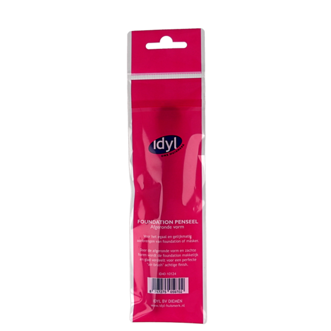 Pinceau fond de teint Idyl forme arrondie 1 pièce