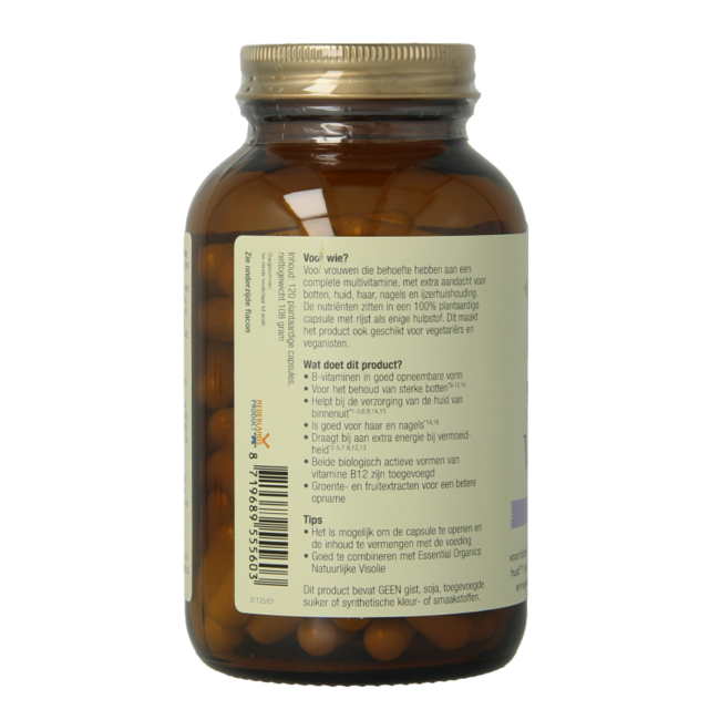 Multi vrouw puur 120 Vegetarische capsules