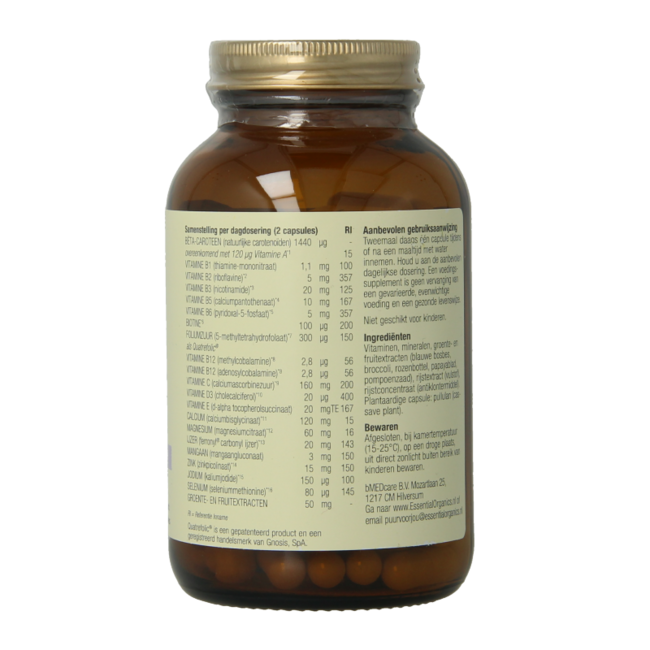 Multi vrouw puur 120 Vegetarische capsules