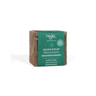 Najel Aleppo Najel Aleppo Aleppo soap olive oil 30% 170 Gram