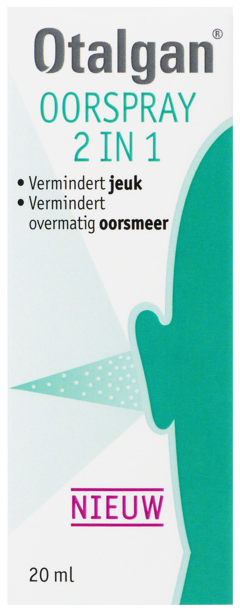 Otalgan Spray Auricolare 2 in 1 20 Millilitri