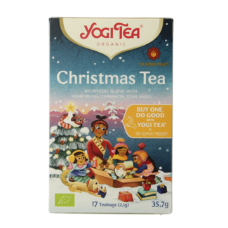 Yogi Tea Christmas tea builtje bio 17 Zakjes