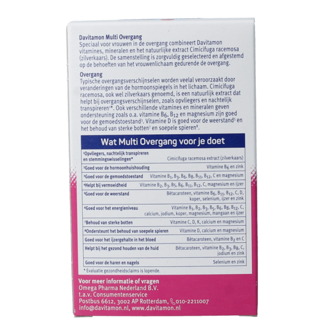 Compleet vrouw overgang 60 Tabletten