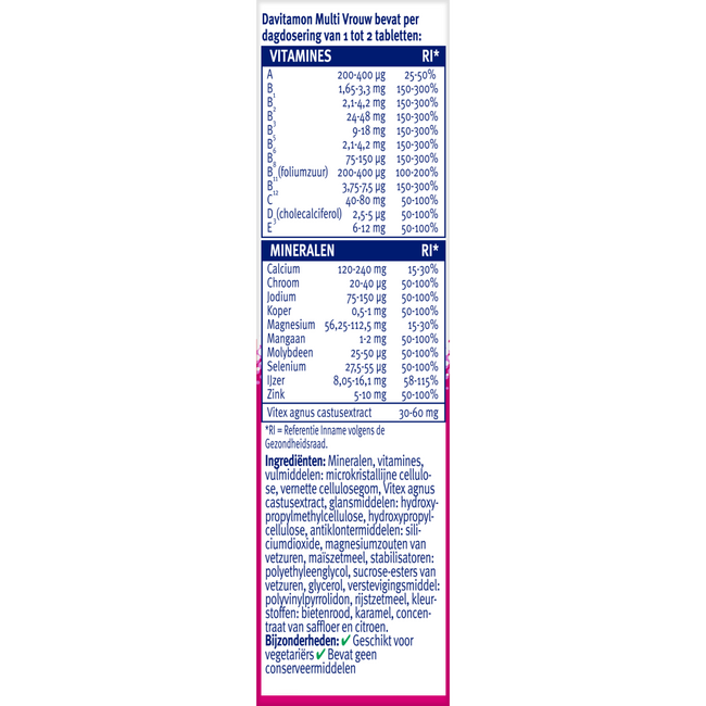 Multi femme 60 Tabletten