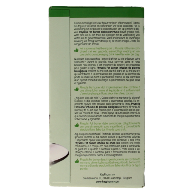 Physalis Thé brûle-graisse bio 20 sachets