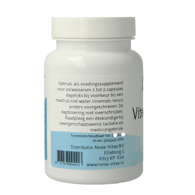 Nova Vitae Vitex agnus castus (bacca intera) 100 capsule vegetali