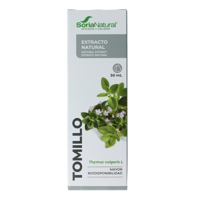 Soria Natural Thymus vulgaris XXI extracto 50 mililitros