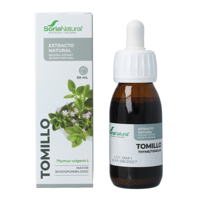Soria Natural Thymus vulgaris XXI extracto 50 mililitros