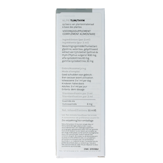 Soria Natural Thymus vulgaris XXI extracto 50 mililitros