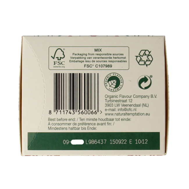 Merry X-mas organic 18 bags