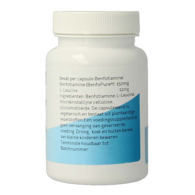 Benfotiamine (vitamine B1) 150mg 60 Vegetarische capsules
