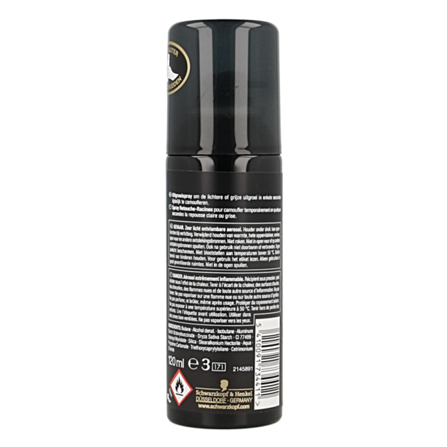 Syoss Ansatzspray Schwarz 120 Milliliter