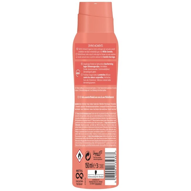 FA Deodorant spray divine moments 150 Millilitres