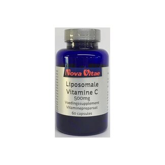 Nova Vitae Nova Vitae Cápsulas de vitamina C liposomal 60 Cápsulas vegetarianas