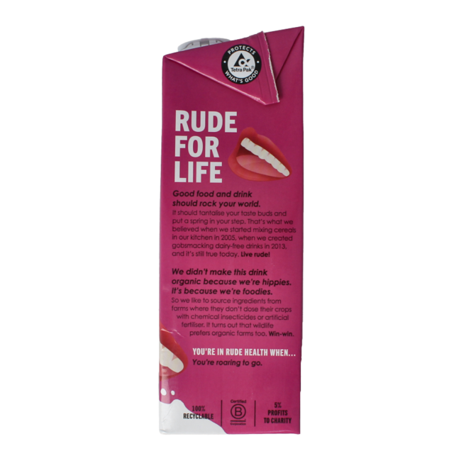 Rude Health Napój z orzechów tygrysich bio 1 Litr